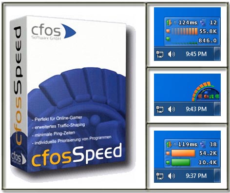 Программа cFosSpeed для уменьшения пинга в играх