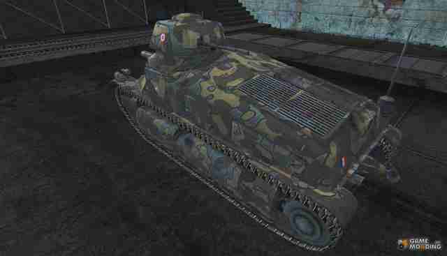 Техника Somua SAu 40 в игре Tehnika-Somua-SAu-40-v-WoT