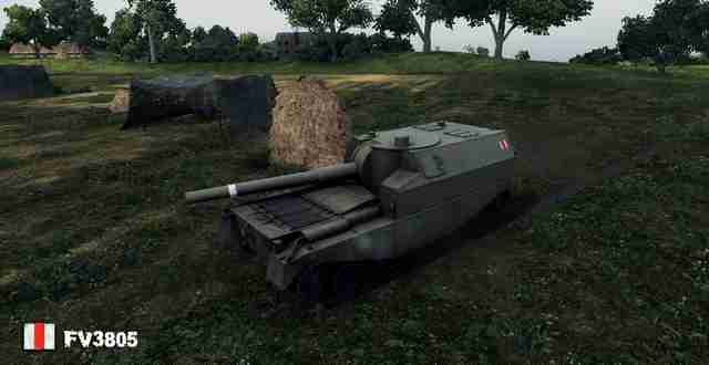Техника FV3805 в WoT Техника FV3805 в WoT