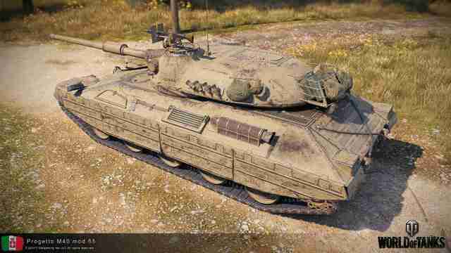 Танк Proggeto M40 mod 65 Танк Proggeto M40 mod 65