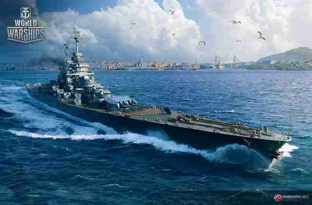 Линкор в WoWs Линкор в WoWs