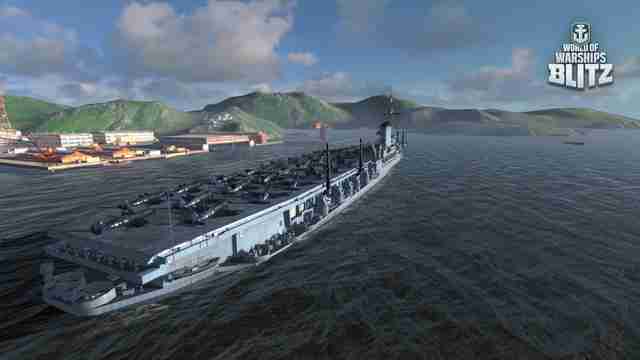 Корабль в World of Warships Blitz Корабль в World of Warships Blitz