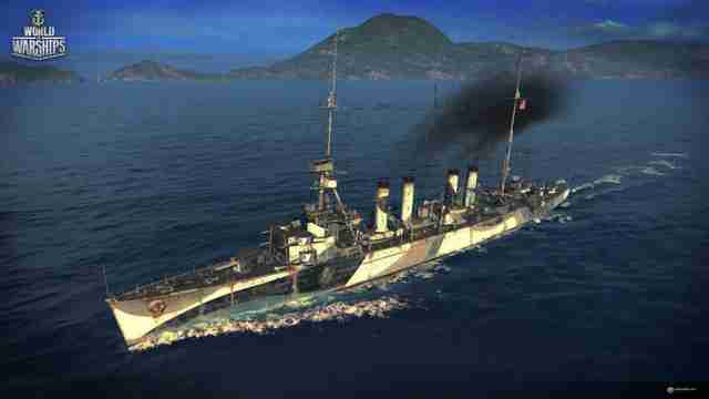 Судно США в WoWs Судно США в WoWs