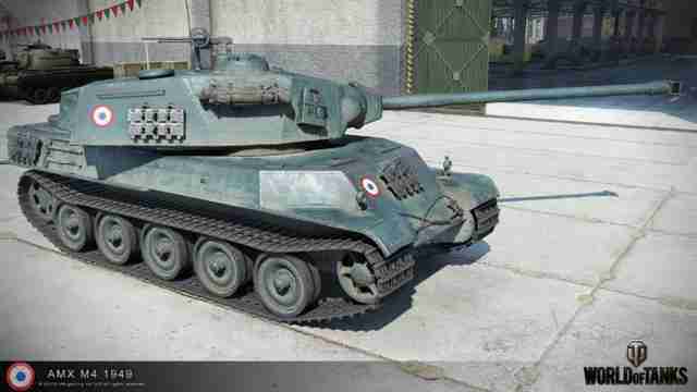 Танк AMX M4 mle. 49 Танк AMX M4 mle. 49