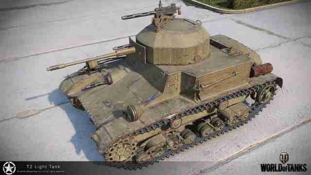 Танк T2 Light Tank в WoT Танк T2 Light Tank в WoT