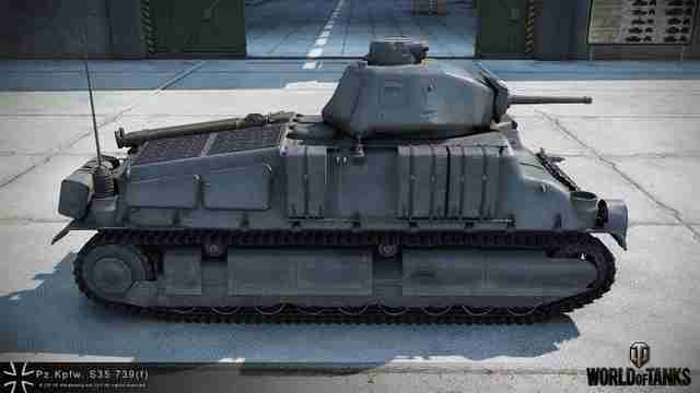 Танк Pz.Kpfw. S35 739 (f) в WoT Танк Pz.Kpfw. S35 739 (f) в WoT