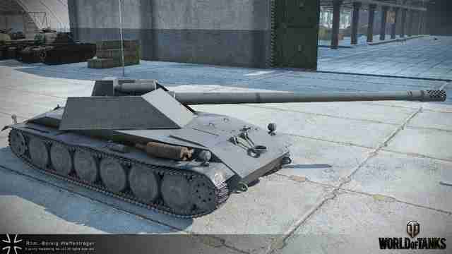 Техника Rhm. Borsig Waffenträger в WoT Техника Rhm. Borsig Waffenträger в WoT