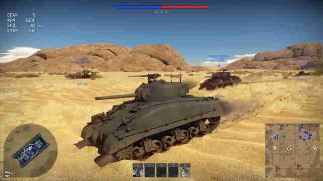 Бои на танках в War Thunder